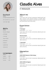 Resume Template 6